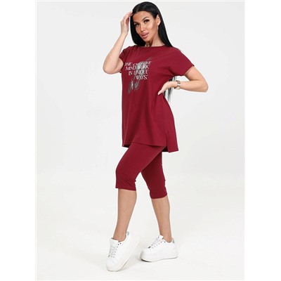 Костюм Эпюр бордовый ИвК