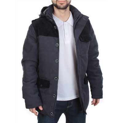 J830111 DEEP BLUE  Куртка-жилет мужская зимняя NEW B BEK (100 гр. синтепон и искусственный мех)