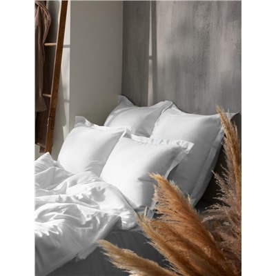 Пододеяльник SL Home Tencel 180*220 см , цв. белый