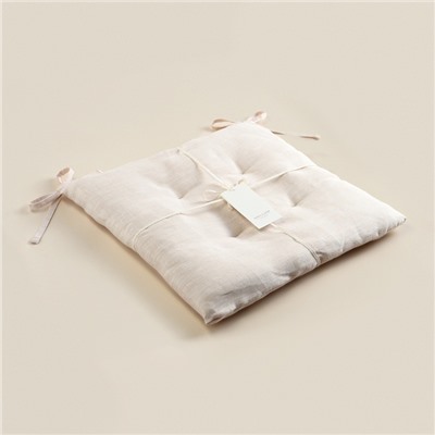 Сидушка SL HOME Gloomy, 42×42 см, лён 100%,180 г/м²