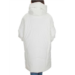 M-9117 WHITE Пальто зимнее женское CORUSKY  (верблюжья шерсть)