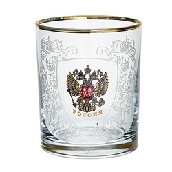 Стакан 250 мл 4 штуки "Россия" 150/4-ГДЗ4