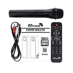 Колонка 10" (30-58 HOME SOUND) динамик 6шт/2х10"; 2х6.5"; 2х3" комплект 2 колонки ELTRONIC (белая)