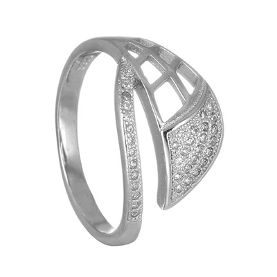 Кольцо 'Мия' с фианитами ТФКВ.142ФТ-