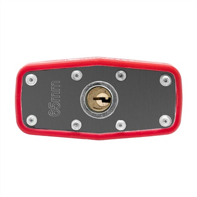 Замок навесной, 65 мм, удлиненная дужка Matrix