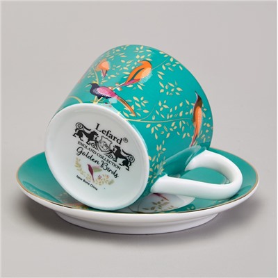 КОФЕЙНЫЙ НАБОР LEFARD "GOLDEN BIRDS" НА 2 ПЕР. 4 ПР. 120 МЛ (КОР=12НАБ.)