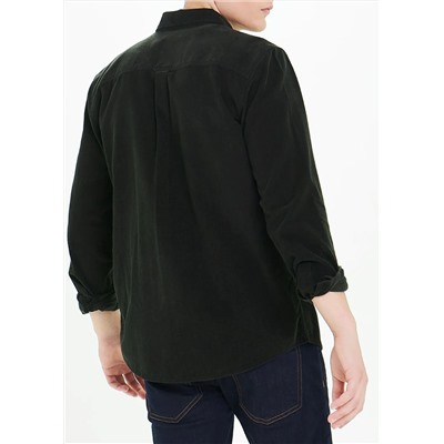 Big & Tall Long Sleeve Cord Shirt