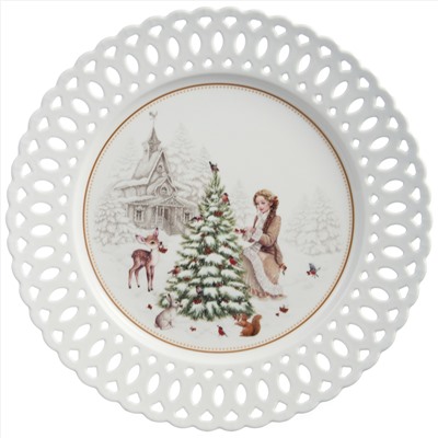 НАБОР ТАРЕЛОК ОБЕДЕННЫХ LEFARD "МОРОЗКО" 2 ШТ. 26,5 СМ (КОР=12НАБ.)