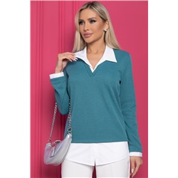 Джемпер "На высоте" (бирюза) Б8864