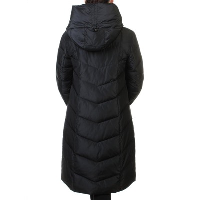 8033 BLACK Пальто пуховик зимнее Jarius (био-пух)