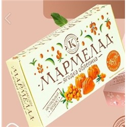 Мармелад желейно-фруктовый "С облепихой" на пектине 0,19 кг картон (5 мес)