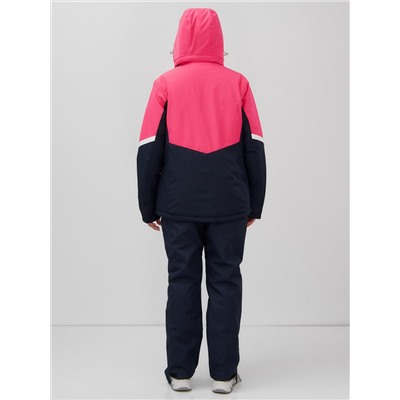 Горнолыжный костюм женский зимний УЦЕНКА розового цвета 02807R