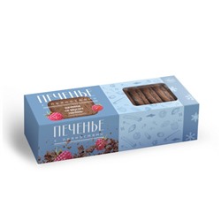 Печенье Нева с пряностями, какао и начинкой вкус Малины 230г/КФ Нева