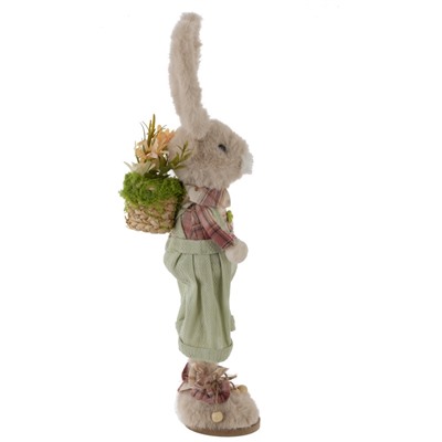 Фигурка декоративная "Заяц", L10 W13 H43 см