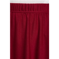 Юбка с кружевом Элегия (бордо) Ю14912-10М