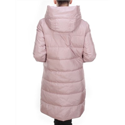 2119 PINK Пальто зимнее женское MELISACITI (200 гр. холлофайбера)