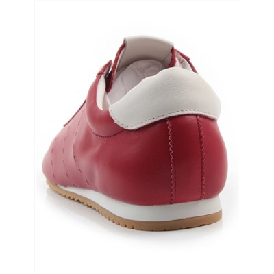 03-908397-5 RED Кеды женские (натуральная кожа)