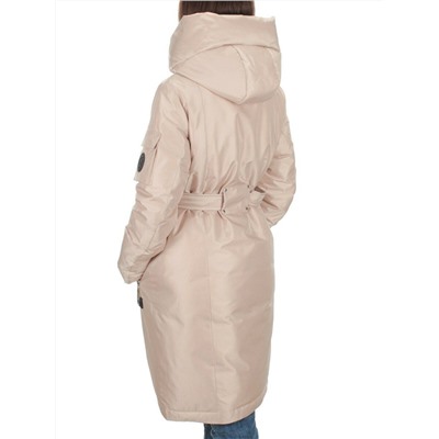 EAC293 LT.BEIGE Куртка зимняя женская (200 гр. холлофайбера)