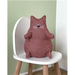 Возьми меня Котик игрушка 20х27см 2106992 Бордо