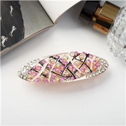 Заколка - автомат для волос «Престиж», переплёт, 9 см