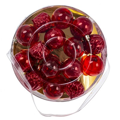 GAEM Набор из 56шт Украшение новогоднее "Шар", L21 W21 H37 см