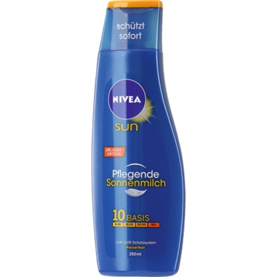 NIVEA SUN Молочко для загара LSF 10, 250 мл