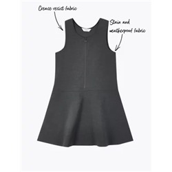 Girls’ Skater Crease Resistant School Pinafore (2-12 Yrs)