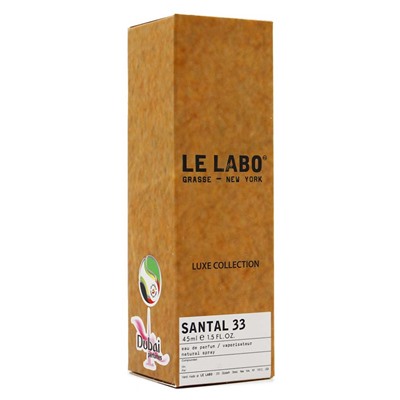 Luxe Collection Le Labo Santal 33 Unisex edp 45 ml