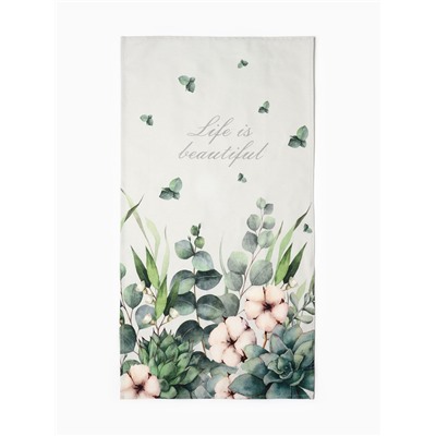 Полотенце "Этель" Eucalyptus 40х73 см, 100% хл, саржа 190 г/м2