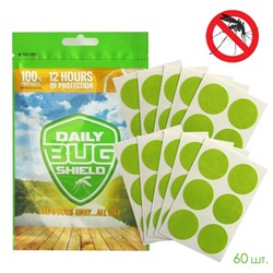 Наклейки от комаров и мошек, набор 60 шт.