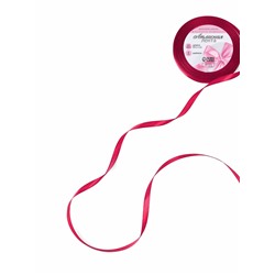 Лента атласная, 6 мм, 23±1 м, ярко-розовая №72