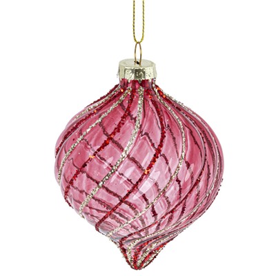 GAEM Набор из 12шт Украшение новогоднее "Шар", D 8 см, L35 W25 H8,5 см