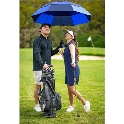 S669-2167 BlueNavy (ГолубойСиний) Зонт мужской гольфер Fulton