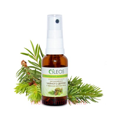 ОЛЕОС МАСЛО АВСТРАЛИЙСКОГО ЧАЙНОГО ДЕРЕВА+ПИХТА 30МЛ/СПРЕЙ
