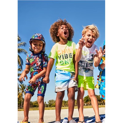 Boys Dino Doughnut Swim Shorts (4-13yrs)
