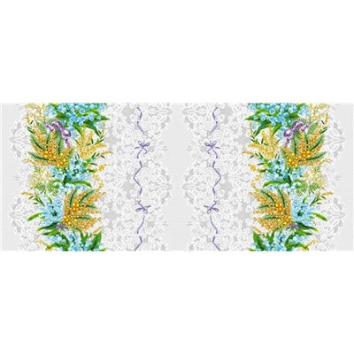 Скатерть двунитка №144 Мимоза