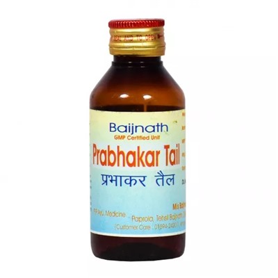 Прабхакар Таил (100 мл), Prabhakar Tail, произв. Baijnath