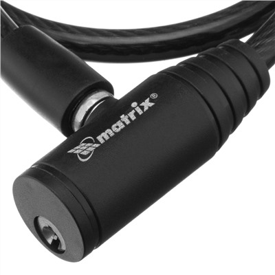 Замок тросовый универсальный, 8 х 650 мм Matrix