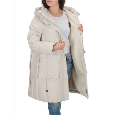 22-110 LT.BEIGE Куртка зимняя облегченная женская (150 гр. холлофайбер)