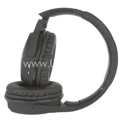 Наушники полноразмерные ELTRONIC (4466) bluetooth/fm/micro SD/AUX черные (в коробке)