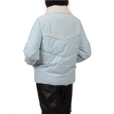 S24-163 BLUE Куртка демисезонная женская (100 гр. холлофайбер)