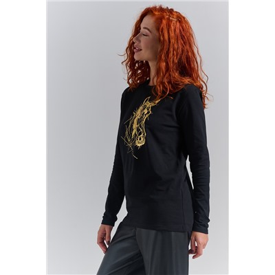 8574 футболка с дл.рукавом унисекс