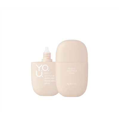 Тональный крем для лица "Y.O.U. Really Second Skin" SPF 20 тон: 05, ivory (10327507)