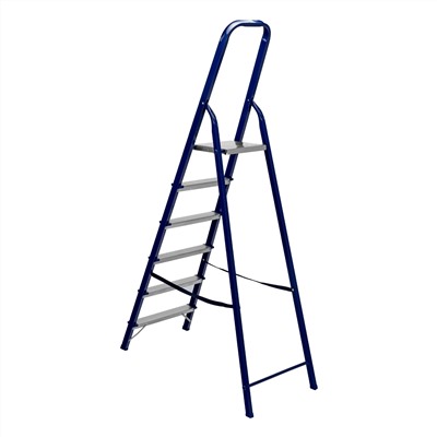Стремянка, 6 ступеней, стальная, Сибртех