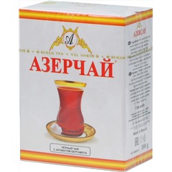 Azercay. Черный с бергамотом 100 гр. карт.пачка