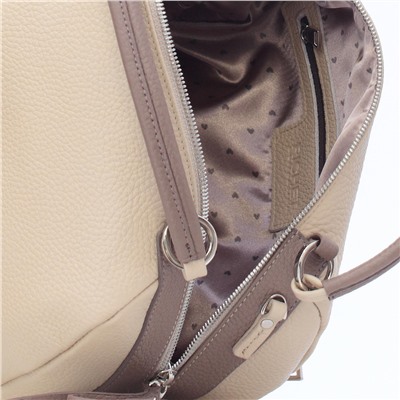 Женская кожаная сумка Richet 2656Н1Н Dalia беж taupe