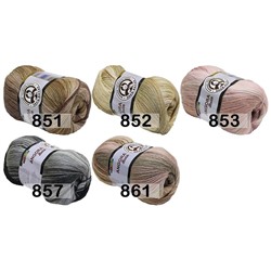 Пряжа Madame Tricote Paris Angora Batik
