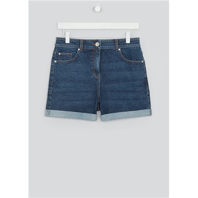 High Waisted Denim Shorts