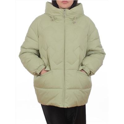 2309 LT. GREEN  Куртка зимняя женская (200 гр. холлофайбер)