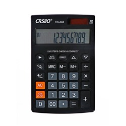 Калькулятор настольный 12-разрядный CT-388, чёрный